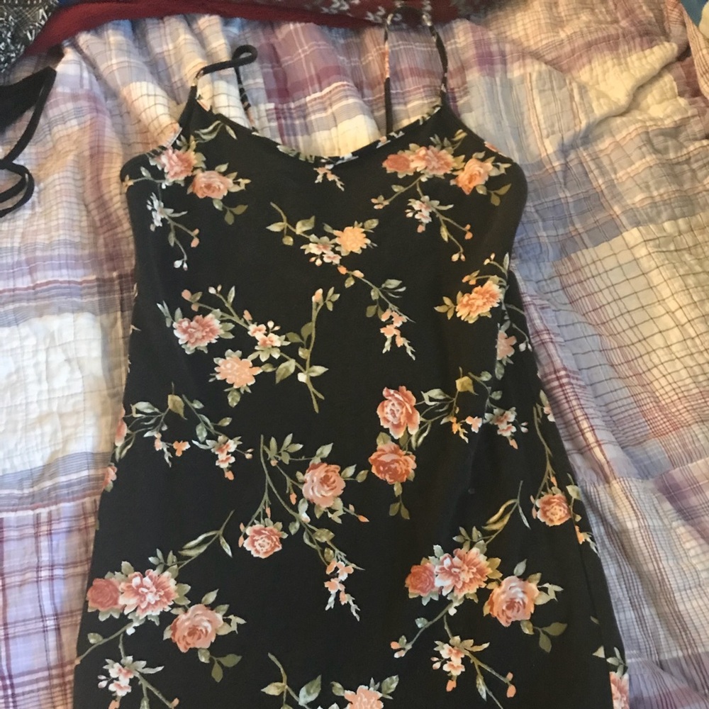 Floral mini dress